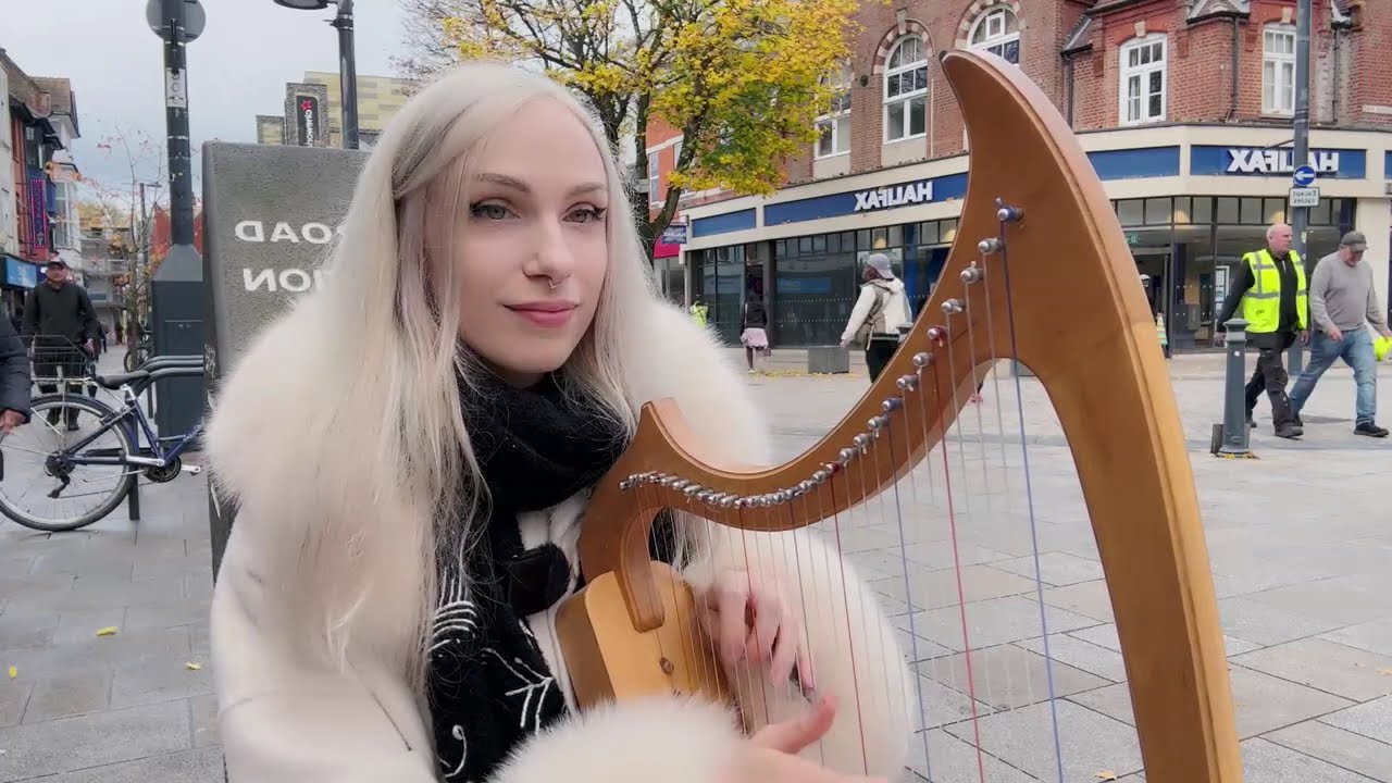 Numb on Harp (RobynHeartsHarp)