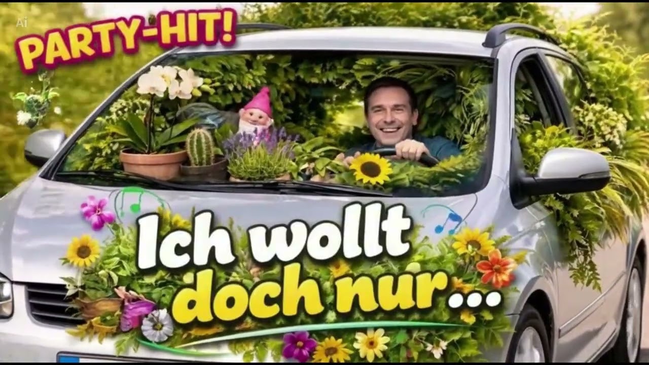 Ich wollt doch nur ..... (Gartenzeit) Schlager, Party Party Hit zum Mitsingen 