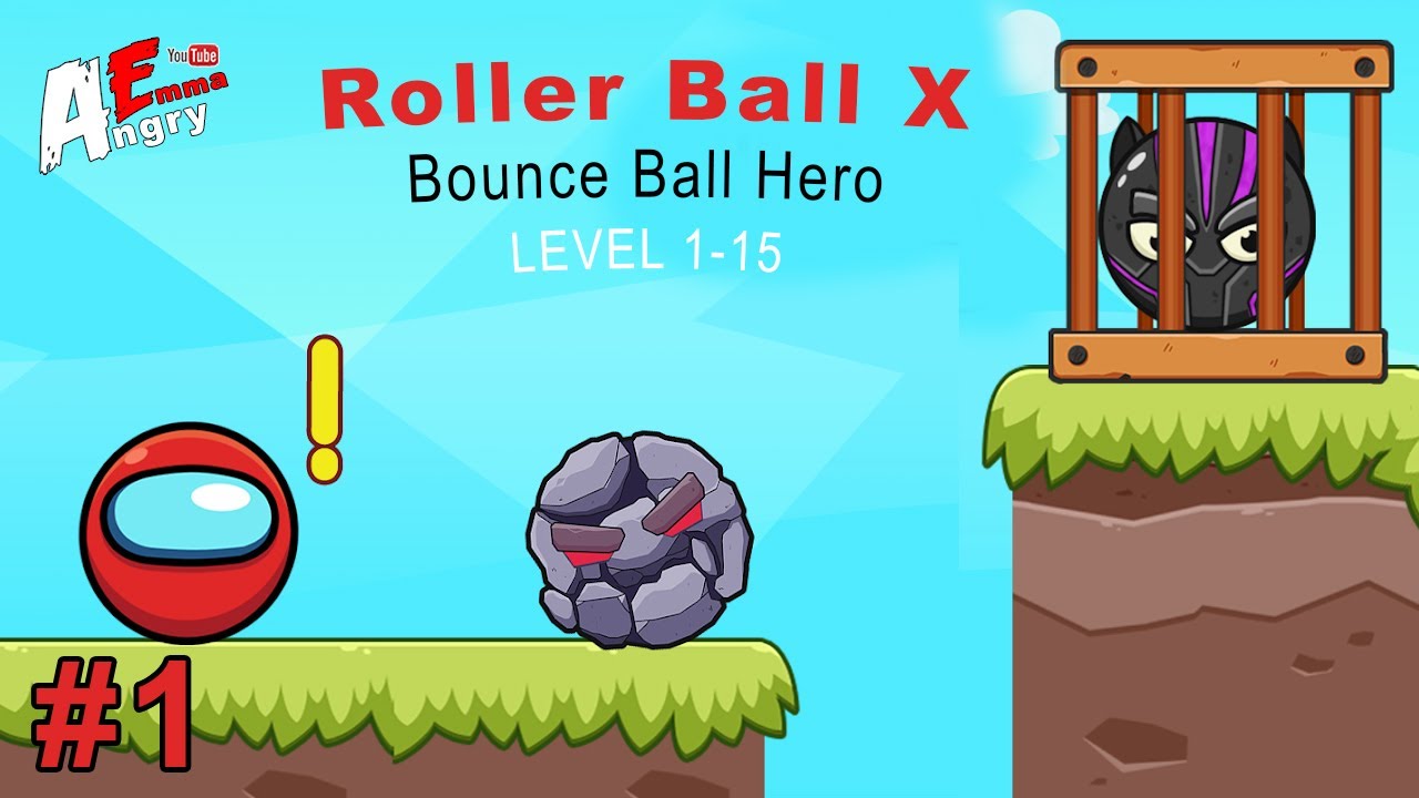 🔴Roller Ball X : Bounce Ball Hero - Gameplay #1 Level 1-15 + BOSS (Android)