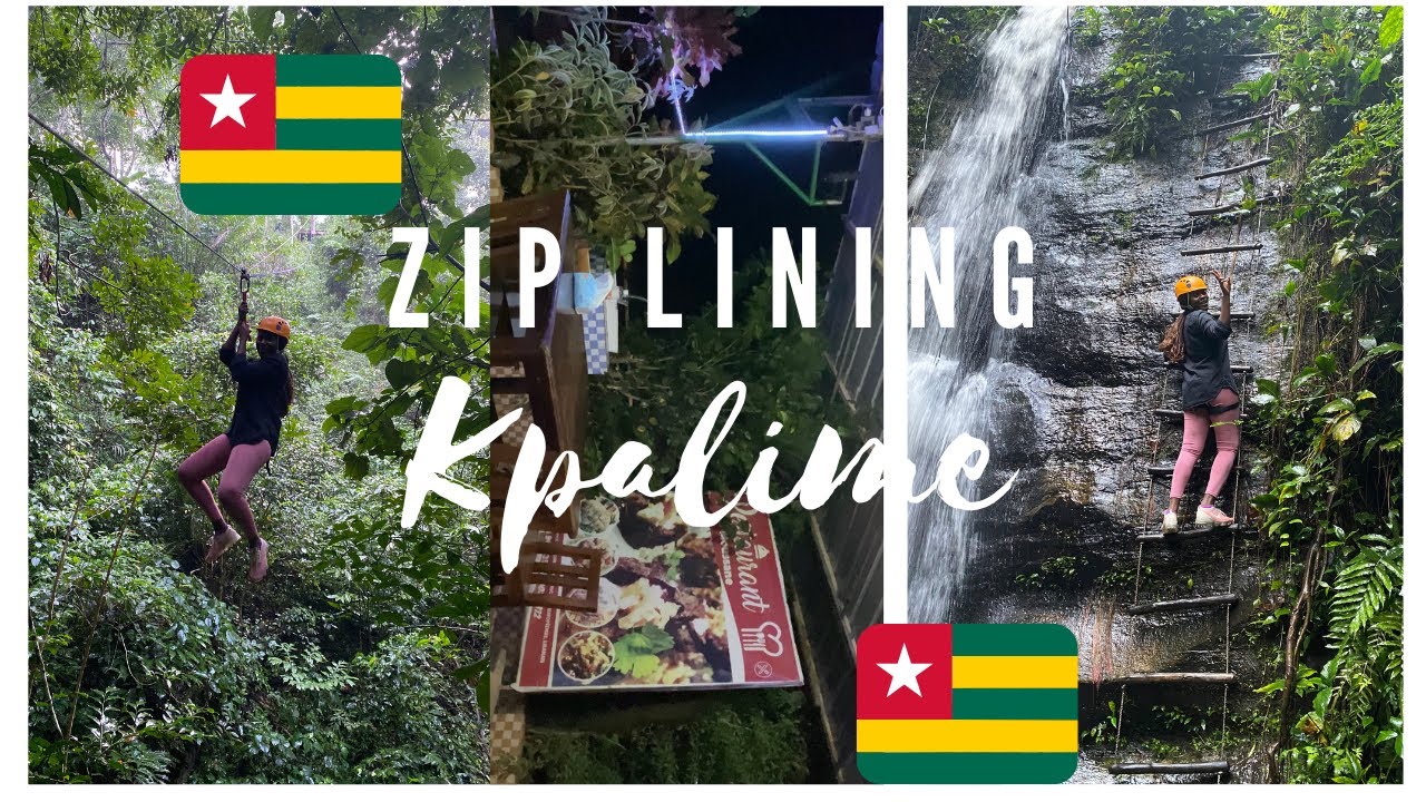 KPALIME LOME TOGO VLOG :ZIP LINING & WATERFALL CLIMBING PLATEAU DE DANYI