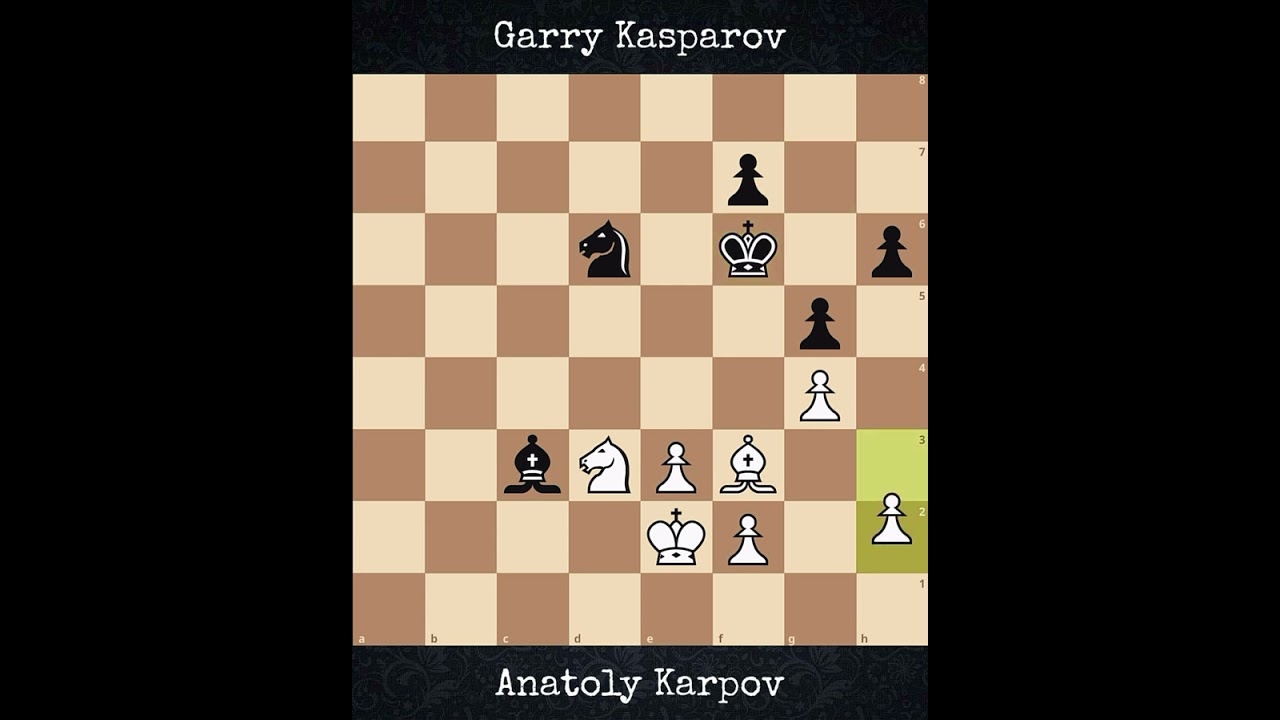 Anatoly Karpov vs Garry Kasparov | World Championship Match (1984)