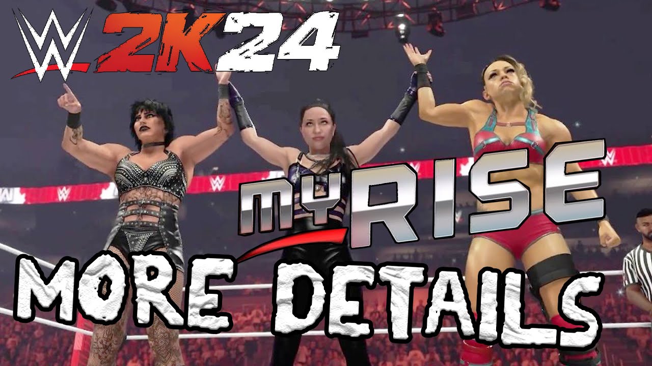 WWE2K24 - My Rise - Further Details