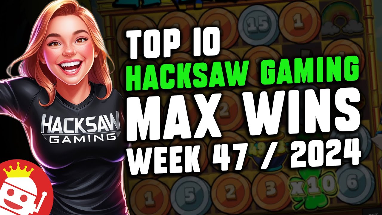 💰 TOP 10 HACKSAW GAMING MAX WINS OF WEEK #47 - 2024