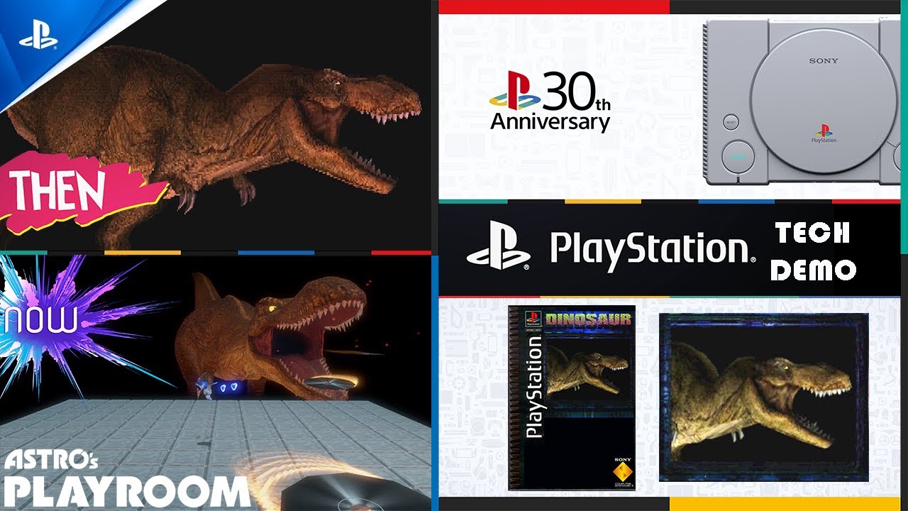 The T-Rex That Showcased The Power of PlayStation® (1994) | PlayStation® 30th Anniversary Video