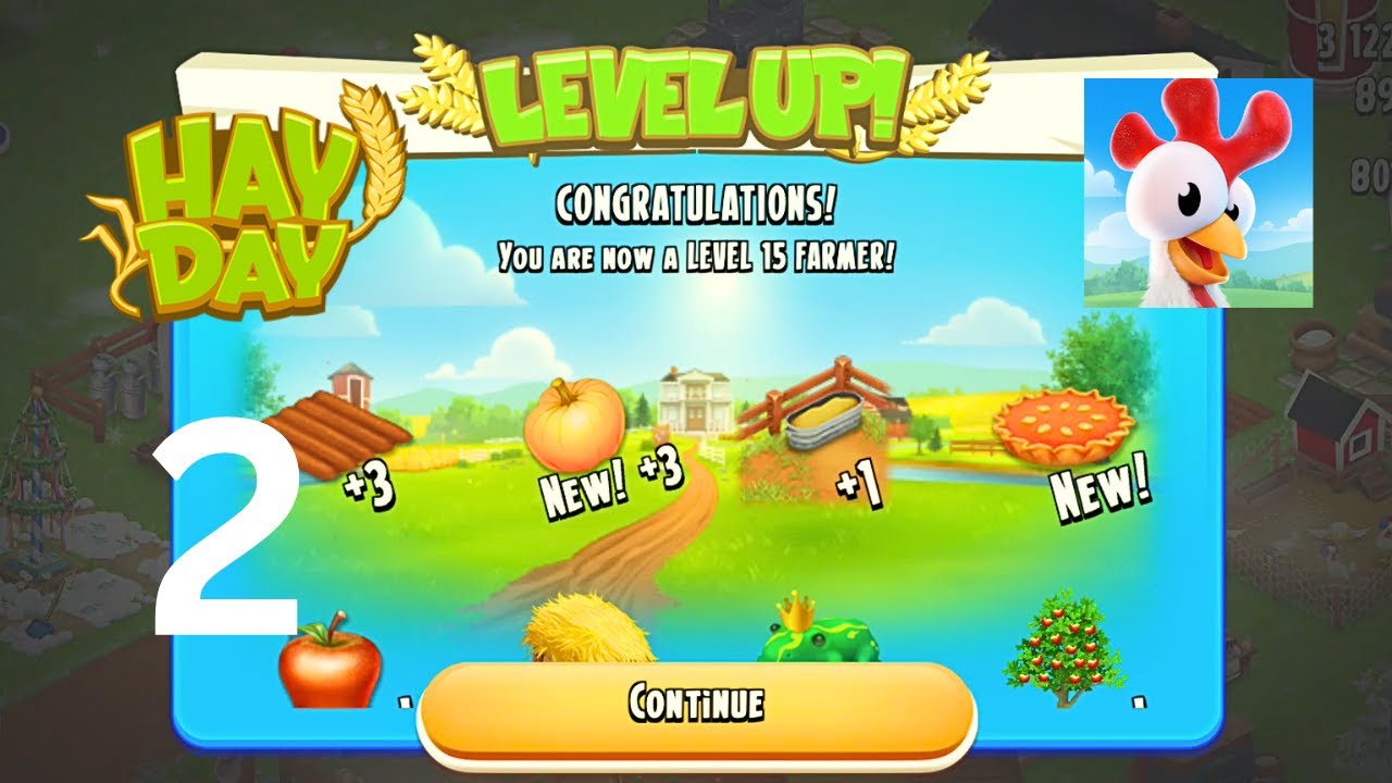 Hay Day - Gameplay Walkthrough - Part 2 | Unlocking level 15
