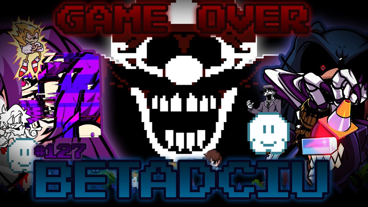 Friday Night Funkin' - 🎶 Game Over, BETADCIU (But Every Turn A Different Cover Is Used)