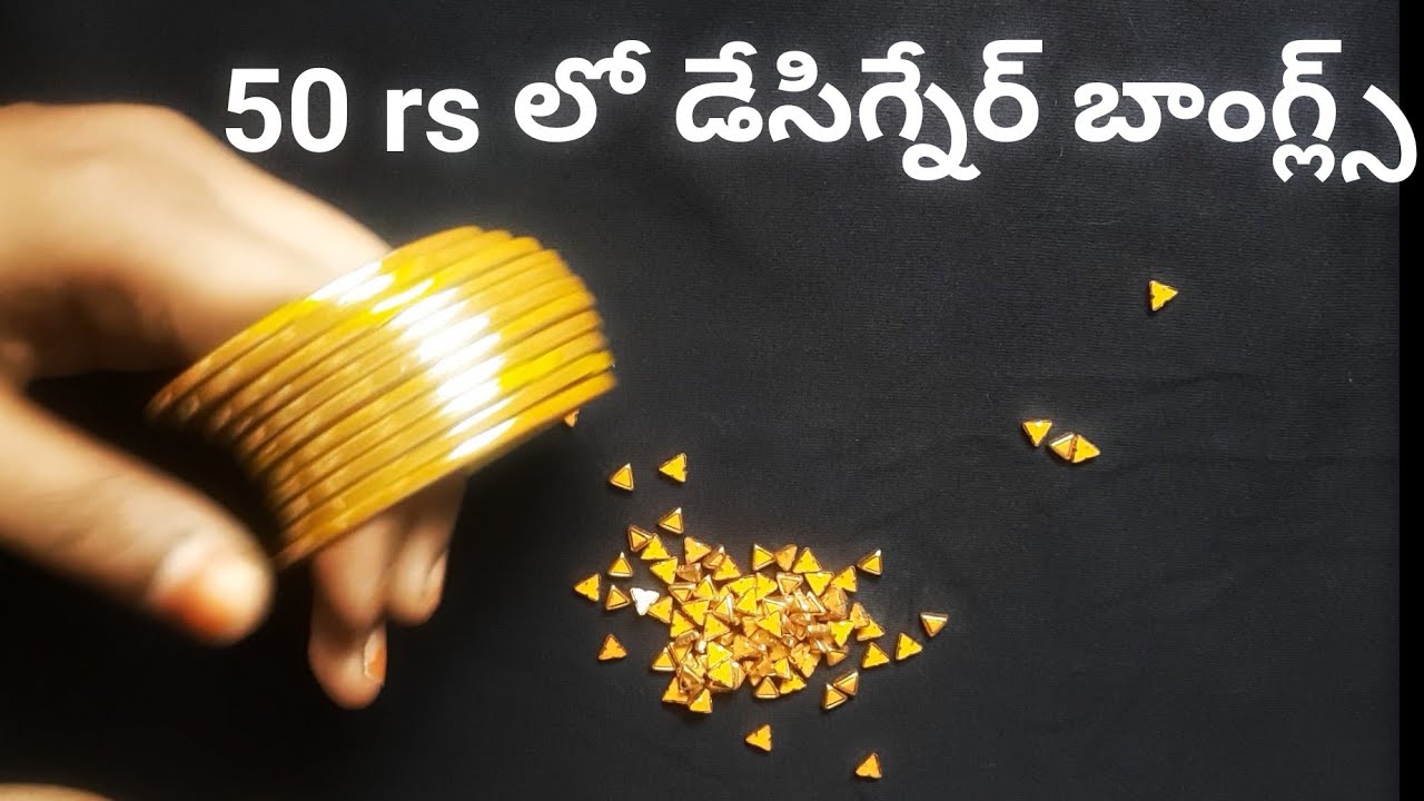 Latest stone bangles | How to make Stones bangles at home | Handmade Bangles#DearNothing
