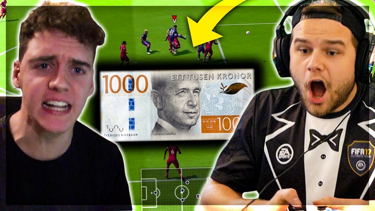 SJUK 1000 KR WAGER VS OZZARD!! FIFA 19 SVENSKA
