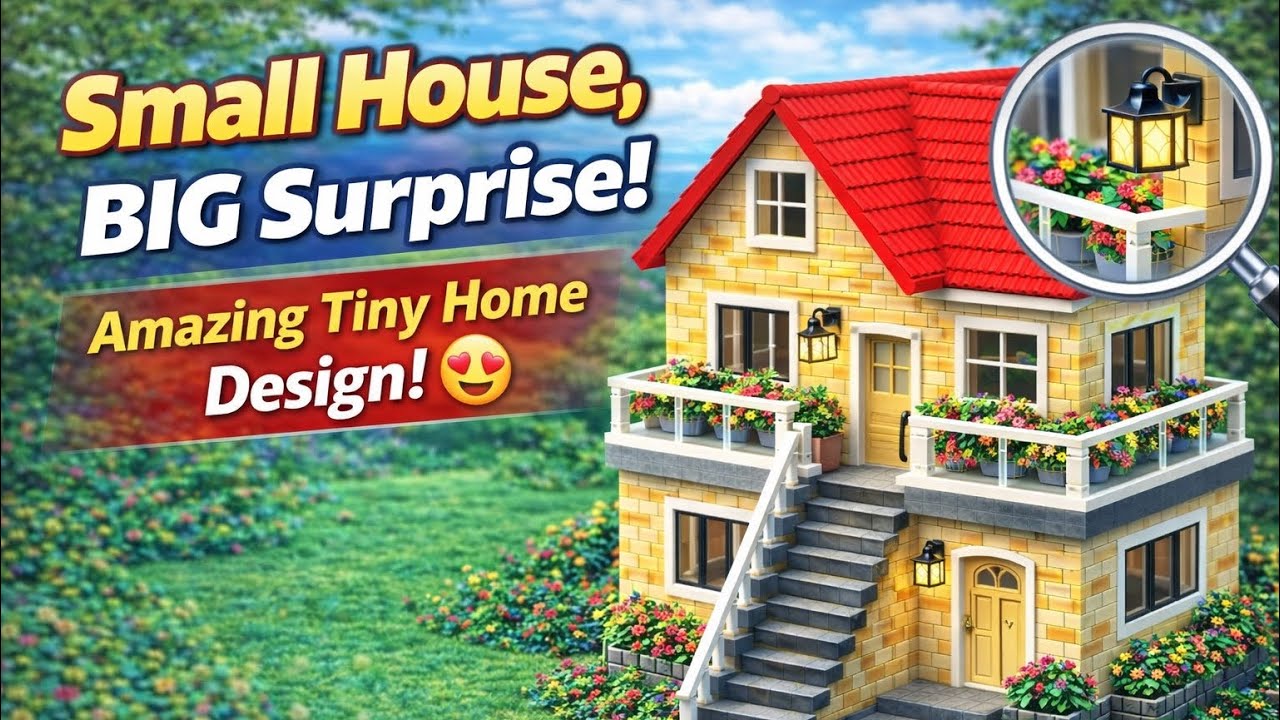 This Tiny House Is Absolutely Stunning! Small Home With Big Ideas