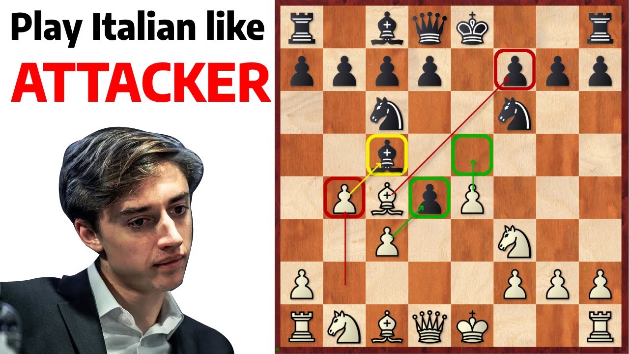 Play Italian like Grand Master Dubov Daniil
