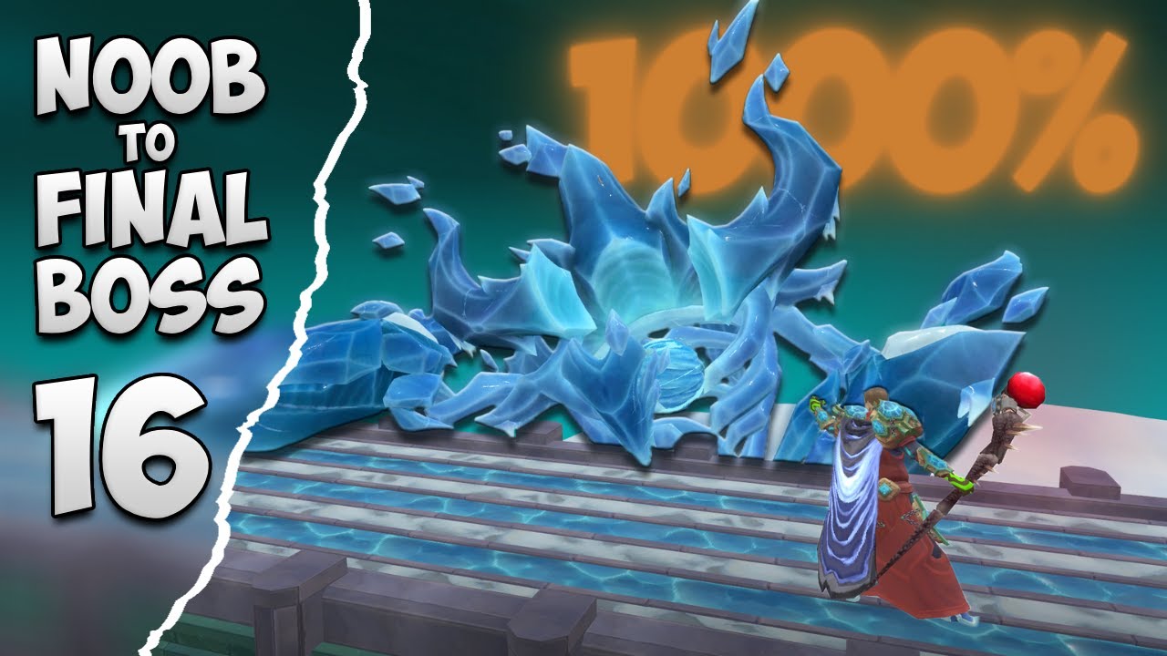 1000% Enrage Arch Glacor With My Biggest PvM Upgrades Yet - Noob to Final Boss (#16)