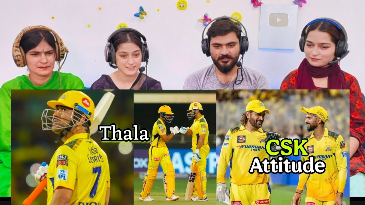 CSK Attitude 🔥 (Thala) Ruturaj Gaikwad Reels Reaction