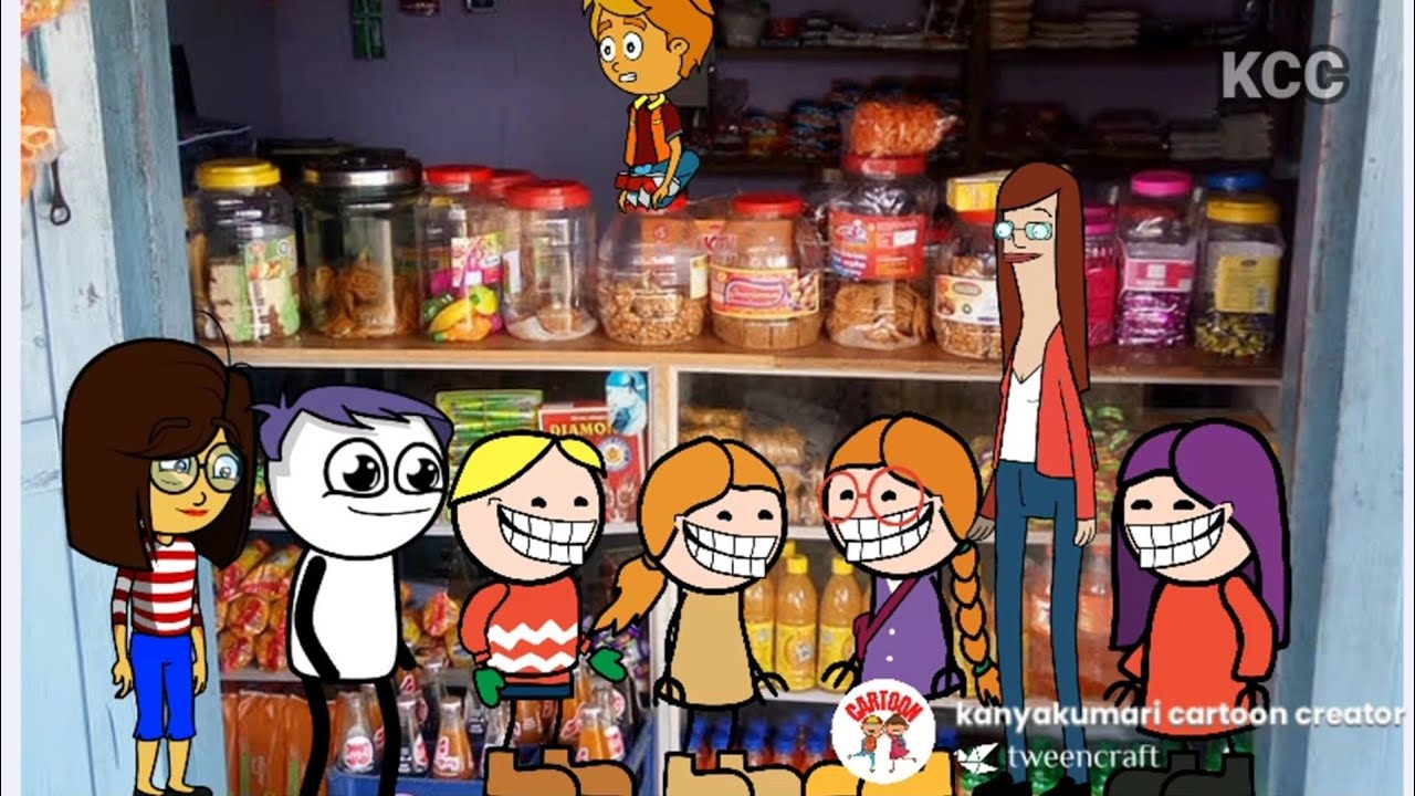 தேன் மிட்டாய் பல்லி மிட்டாய் சூடம், புளி மிட்டாய் | kanyakumari cartoon creator | KCC | bomma padam