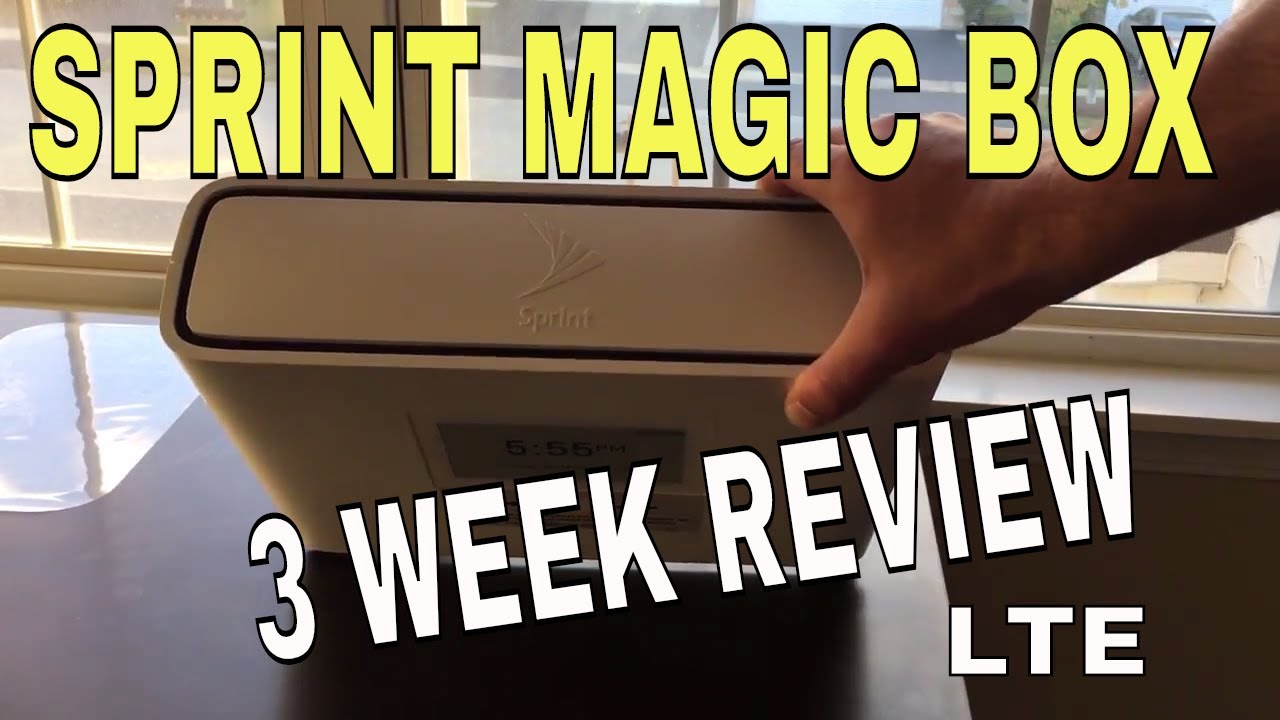 SPRINT MAGIC BOX !! 3 Week Review!!