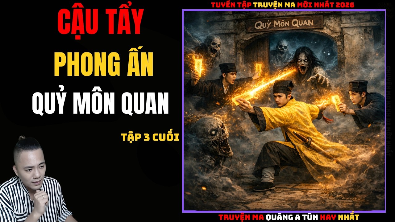CẬU TẨY PHONG ẤN QUỶ MÔN QUAN TẬP 3 CUỐI | Truyện Ma QUÀNG A TŨN - Chuyện Ma kinh dị Mới Nhất