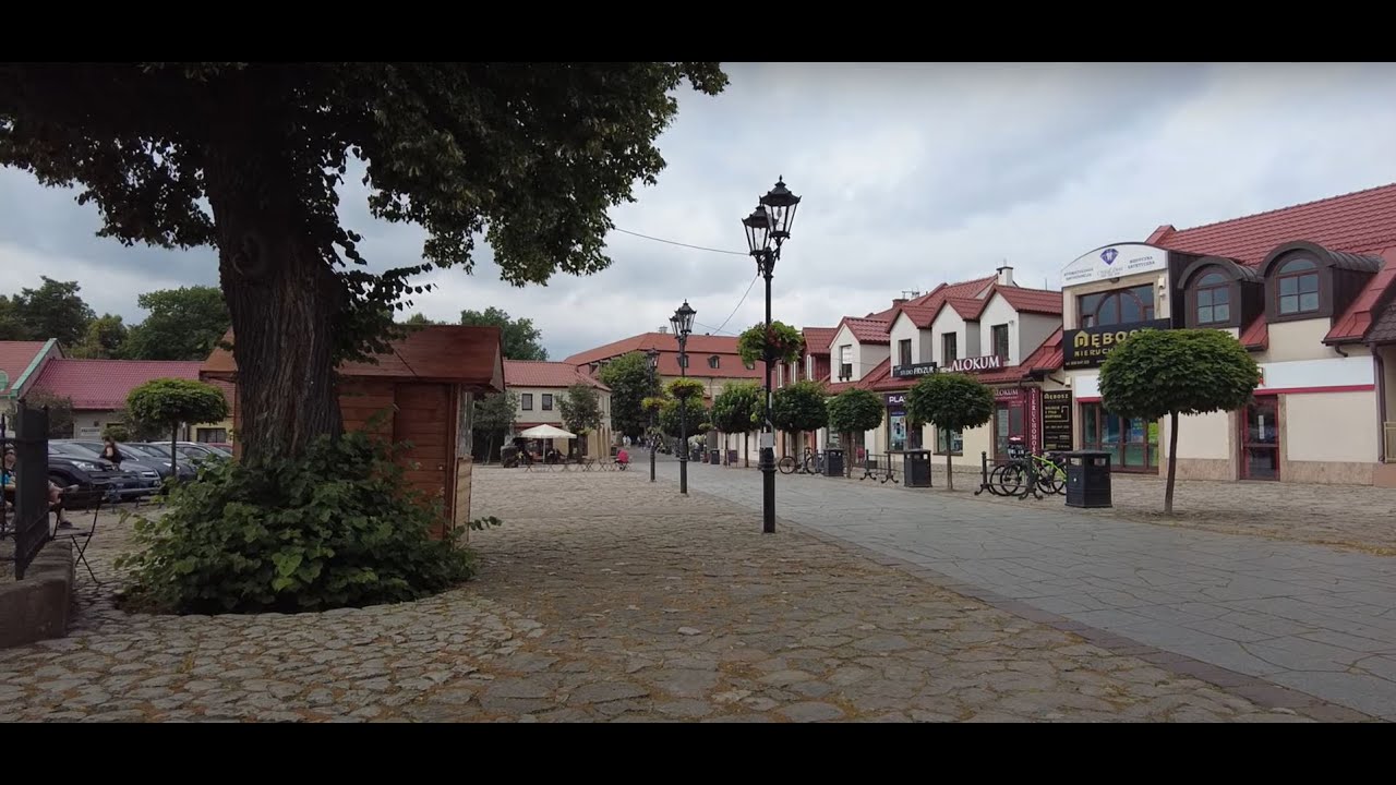 Niepolomice - Part I, Krakow, Poland | Walking Tour | Binaural Sound | ASMR