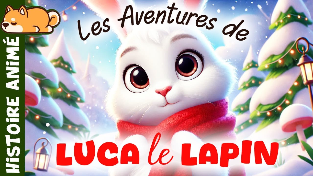 LUCA LE PETIT LAPIN 🐰 Histoires et Contes | Histoire pour s'endormir, conte pour enfant, Courage