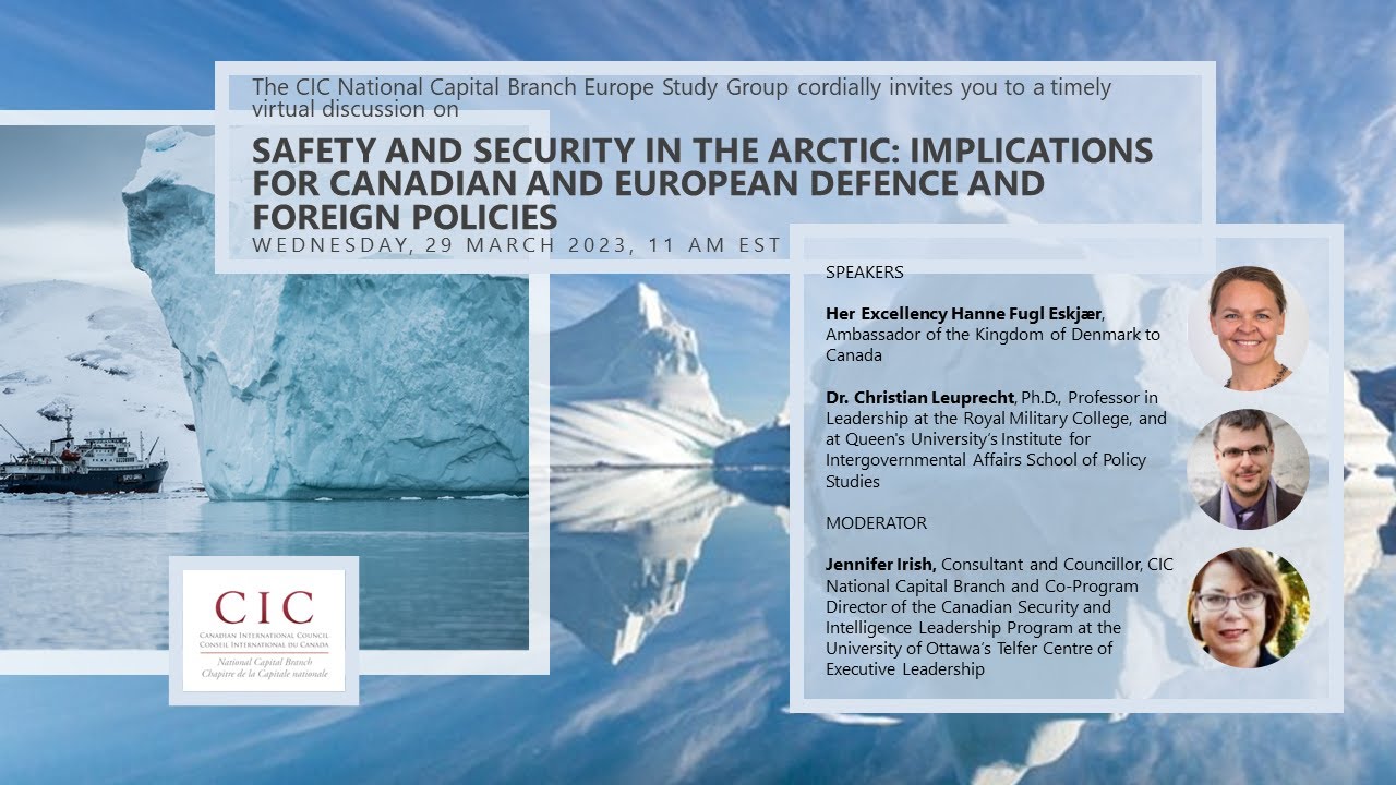 Europe Study Group | Safety and Security in the Arctic: Canadian and European foreign policies