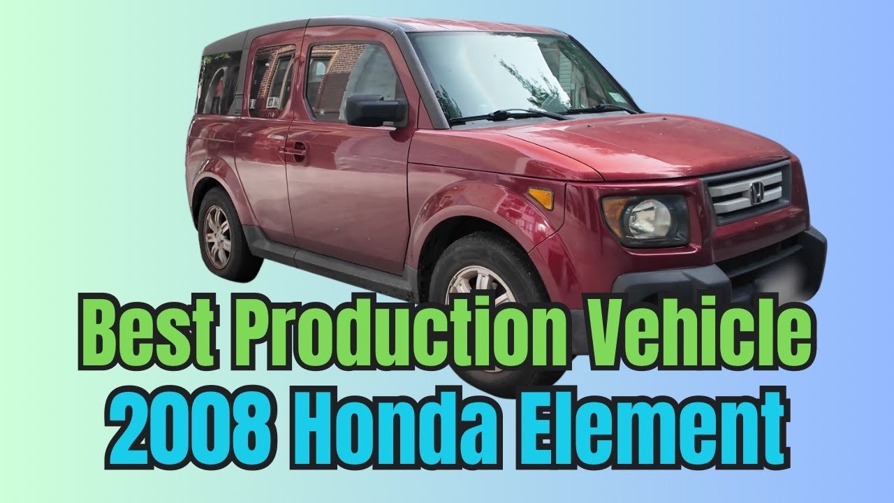 Почему вам нужен Honda Element 2008 года в 2025 году