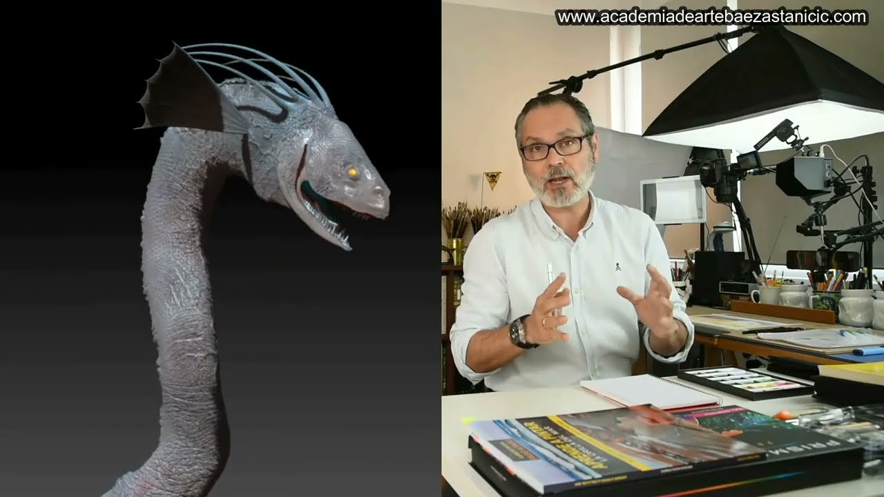 Crea Criaturas Fantásticas en ZBrush – Curso de Modelado Orgánico para Juegos de Rol