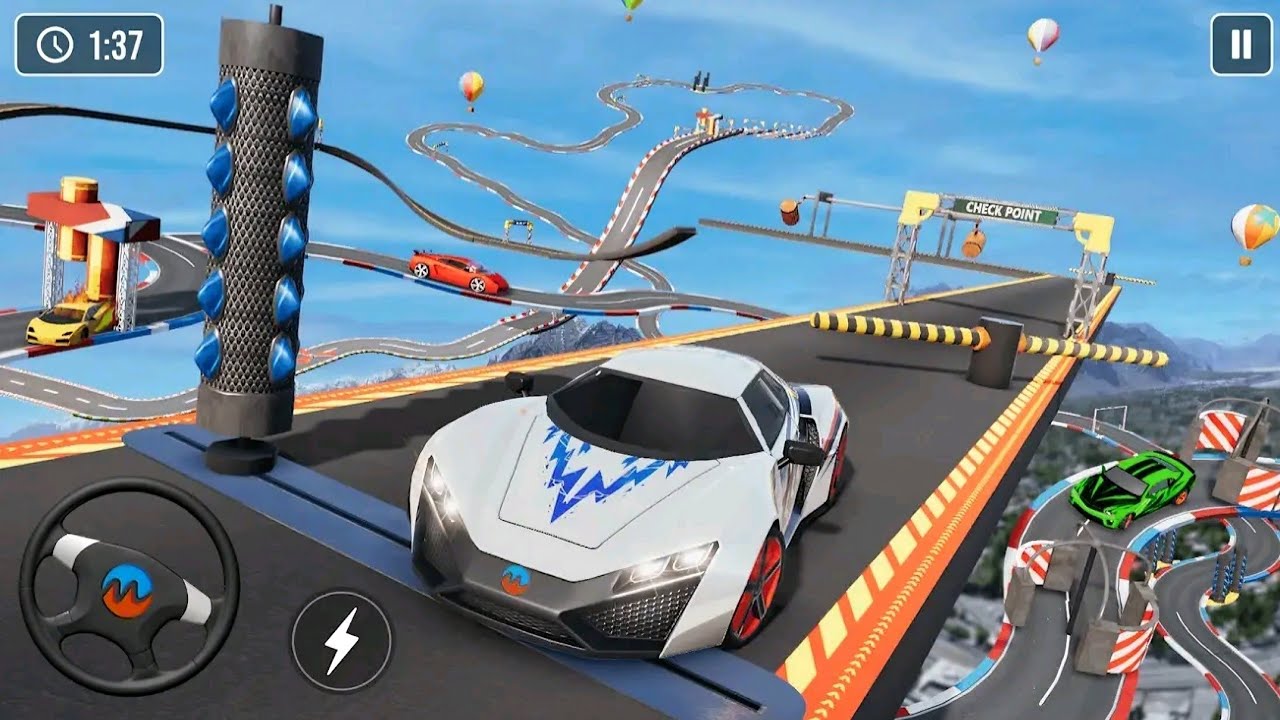 Stunt Car 😍😍 Android Games 2024 #car #stuntgames
