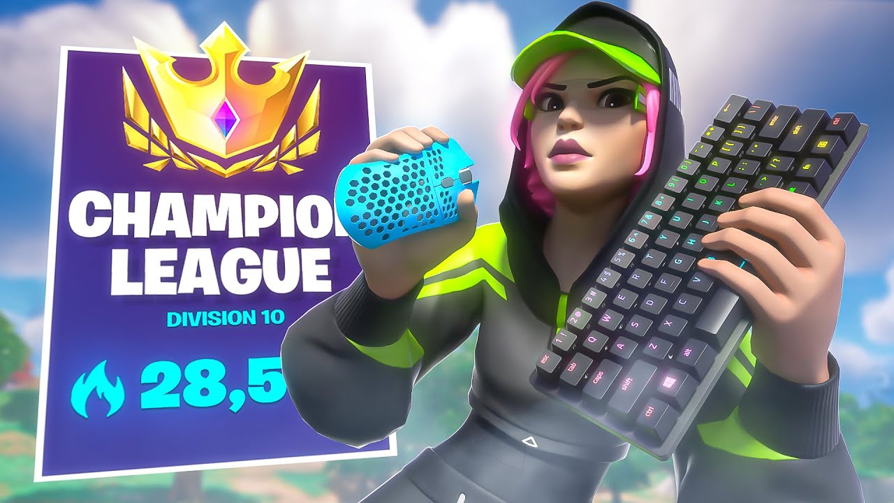 Das ERSTE MAL *CHAMPION ARENA* auf MAUS & TASTATUR! 😨 -  Fortnite