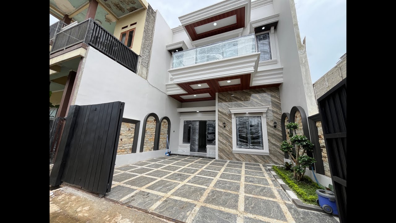Rumah Depok Mewah Siap Huni 4 Kamar Luas 100 Pinggir Jalan Raya Cipayung