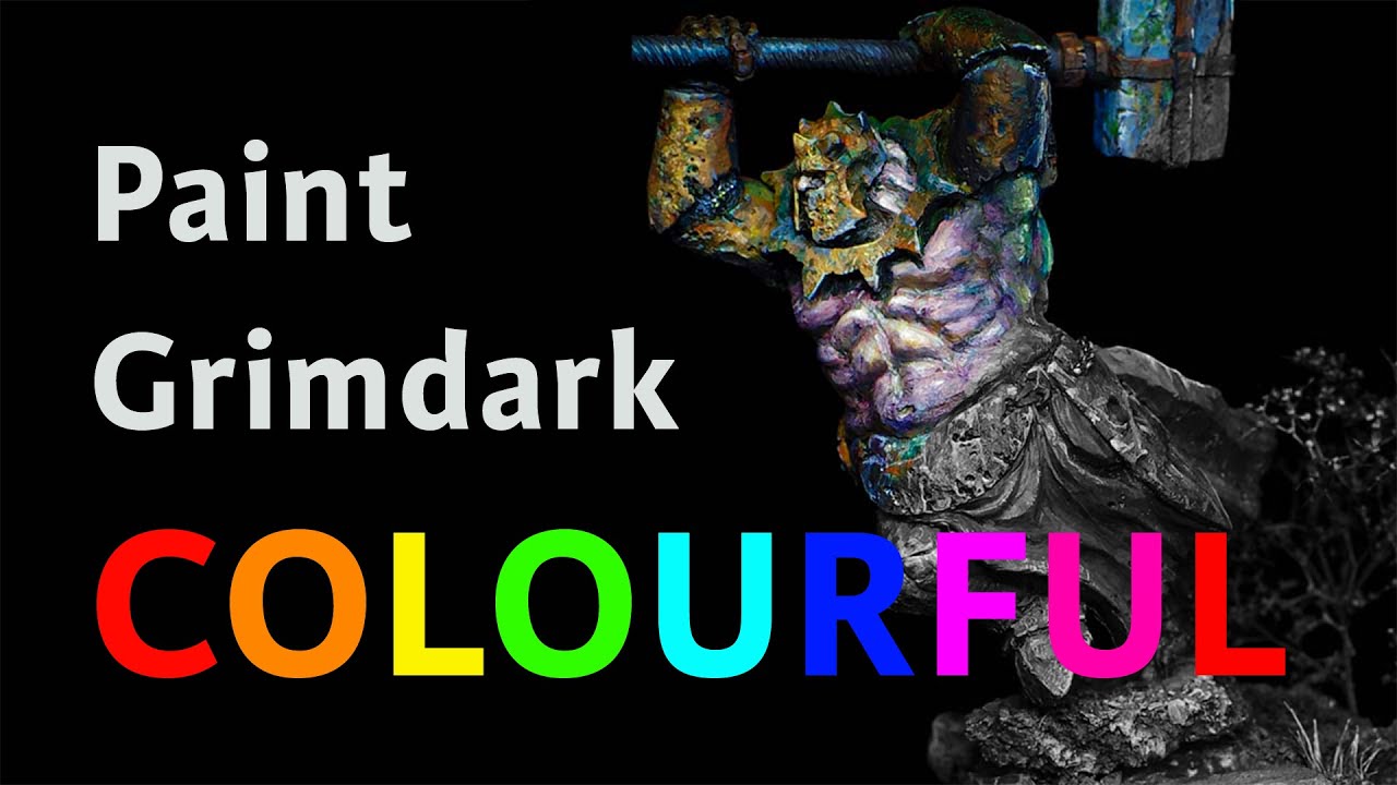 Screw blending, lets PAINT! -- Scibor Miniatures Ogre