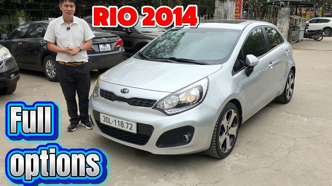 Kia Rio 1.4AT Hathback 2014 nhập Hàn | Được ưu ái nhiều tiện nghi, thiết kế đẹp mắt