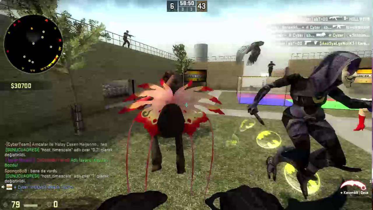ÇAKTIRMADAN KOMUTÇUYU TROLLÜYORUM KANSER OLDU !! CS:GO Jailbreak Troll
