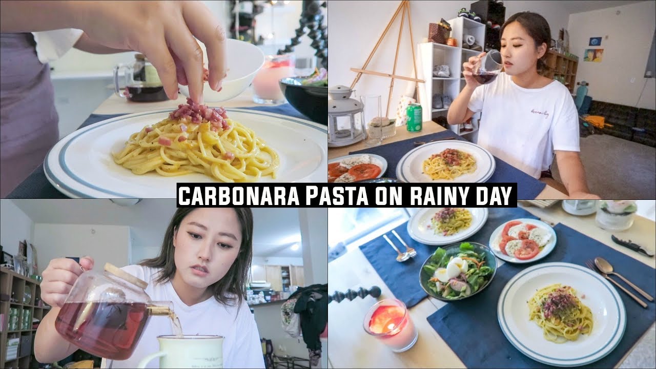 foodvlog#25 | Pancetta Carbonara Pasta