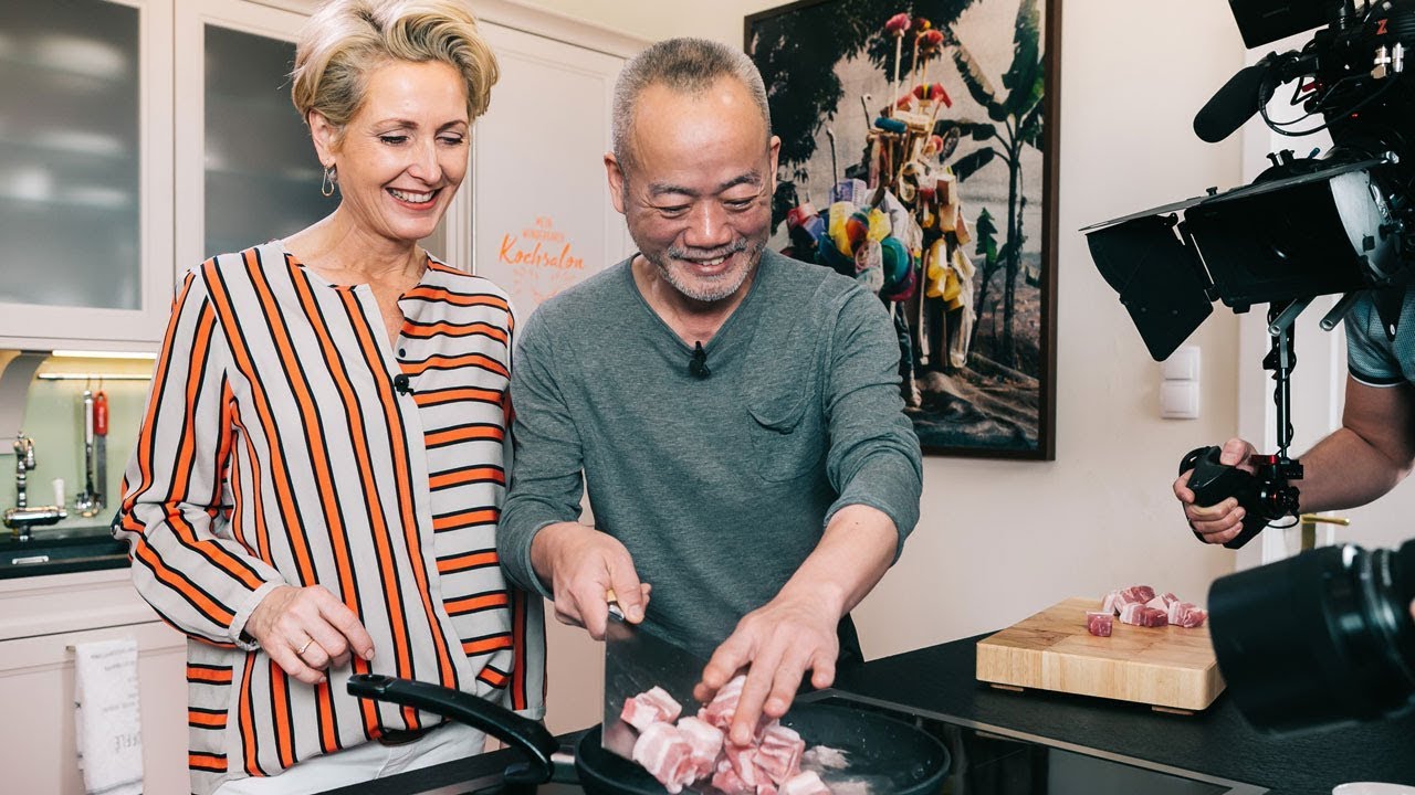 Rot geschmorter Schweinebauch - mit Simon Xie Hong