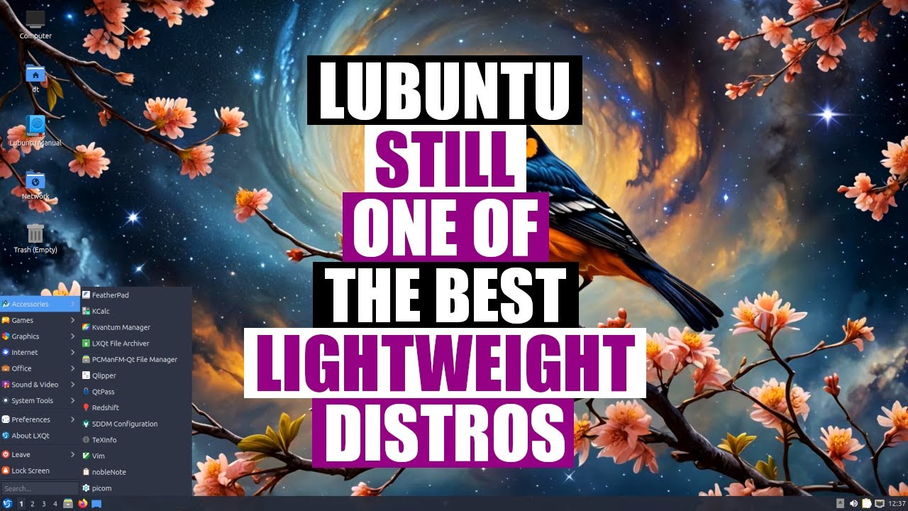 Установка и первый взгляд на Lubuntu 24.10