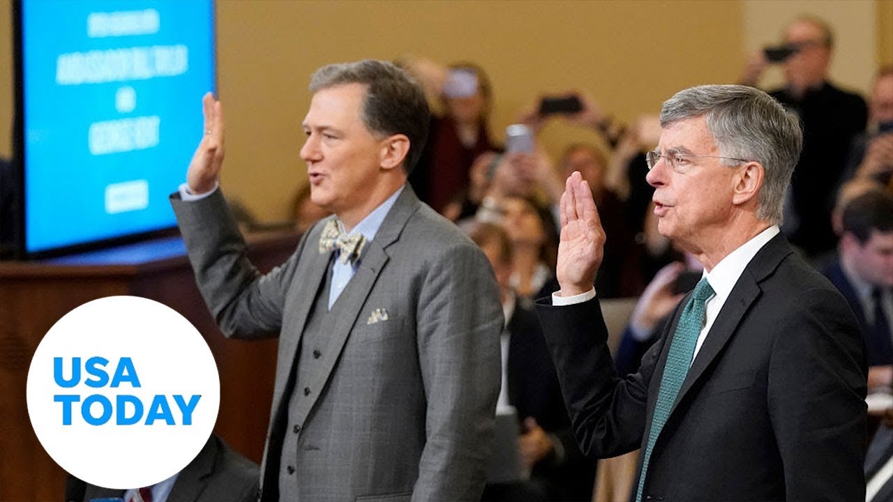 Full public testimony of President Trump impeachment inquiry | USA TODAY