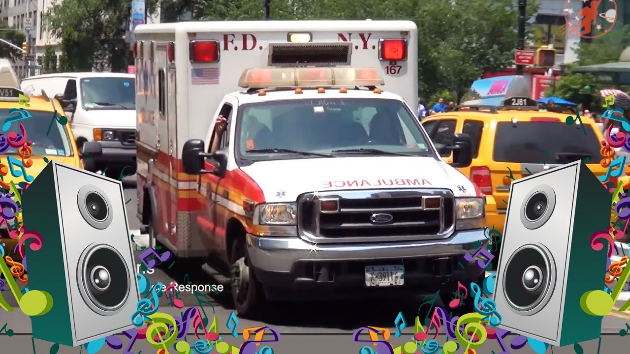 Ambulance Song for Kids - Truck Music Videos for Children