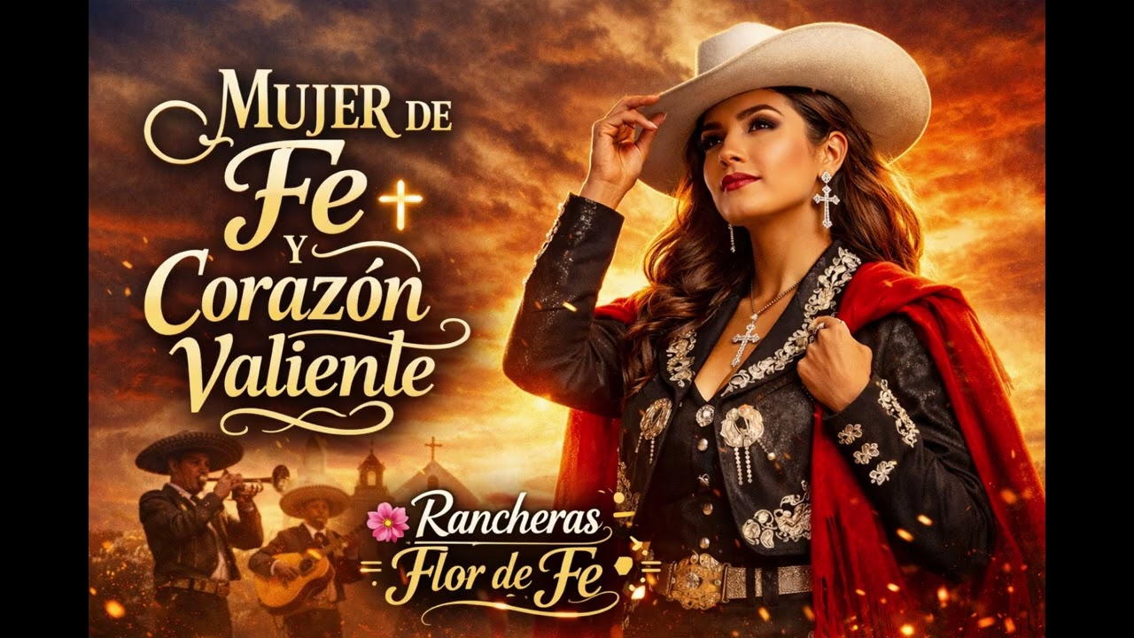Mujer de Fe y Corazón Valiente 🙏 | Ranchera Cristiana Femenina Poderosa
