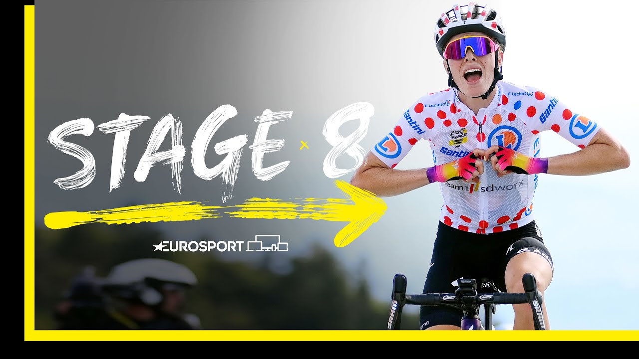 Annemiek van Vleuten seals historic victory! | 2022 Tour de France Femmes - Stage 8 Highlights