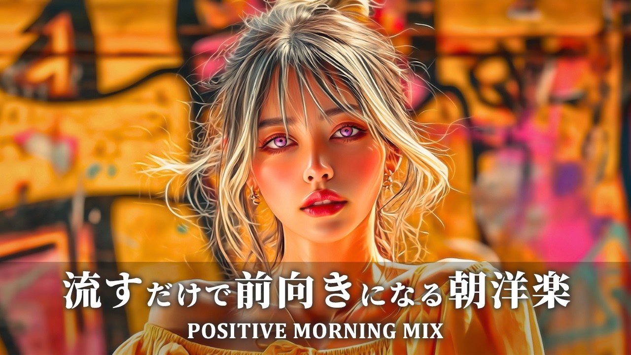 朝がちょっと楽しくなる☀️流すだけで前向きになる洋楽playlist｜聴いたら絶対ハマる洋楽｜テンション上がる作業用BGM