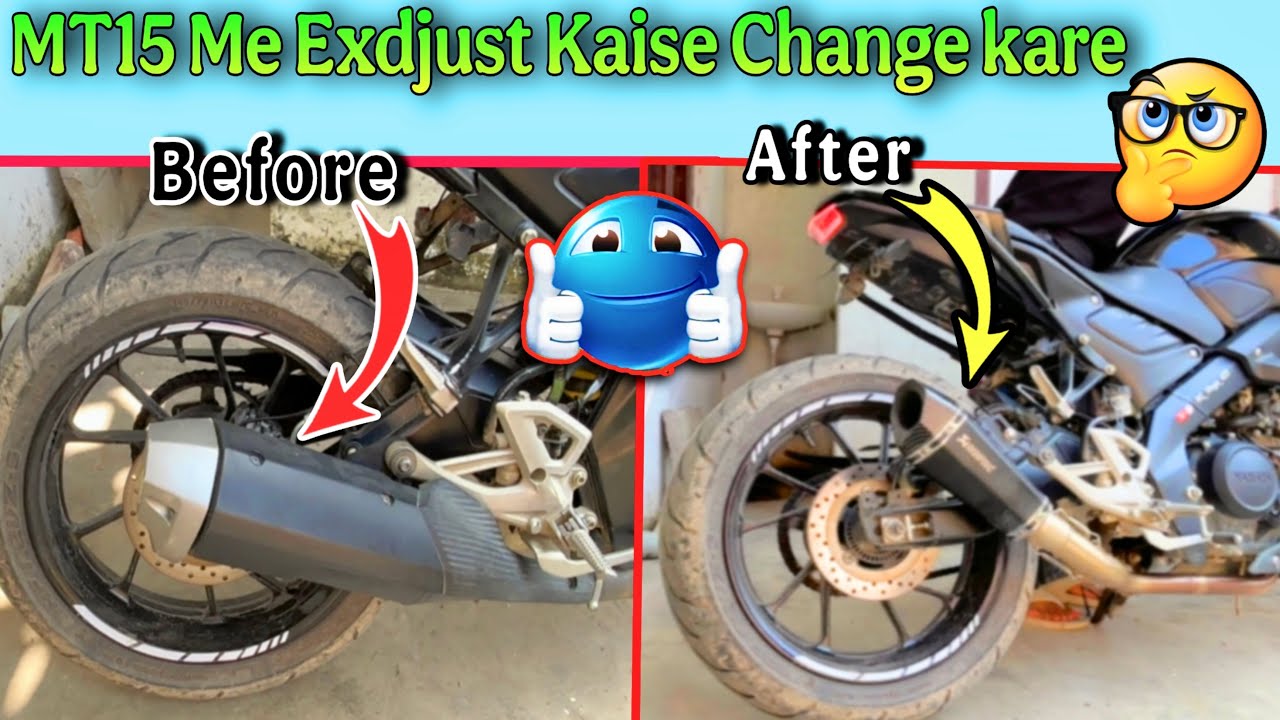 🔥 Yamaha MT-15 Exhaust Change | Best Sound & Performance Upgrade 💨