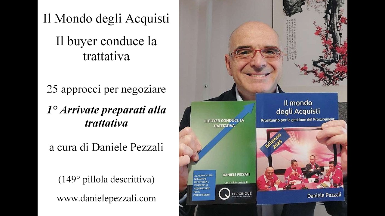 1° Arrivate preparati alla trattativa - 25 approcci per negoziare (149° pillola)