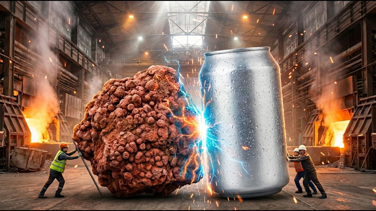 This Ugly Rock Is Turned Into Every Soda Can You've Ever Touched