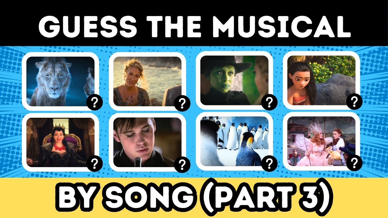 [PART 3] 🎶50 Musicals, 50 Songs – How Well Do You Know Musical Films? 🎤