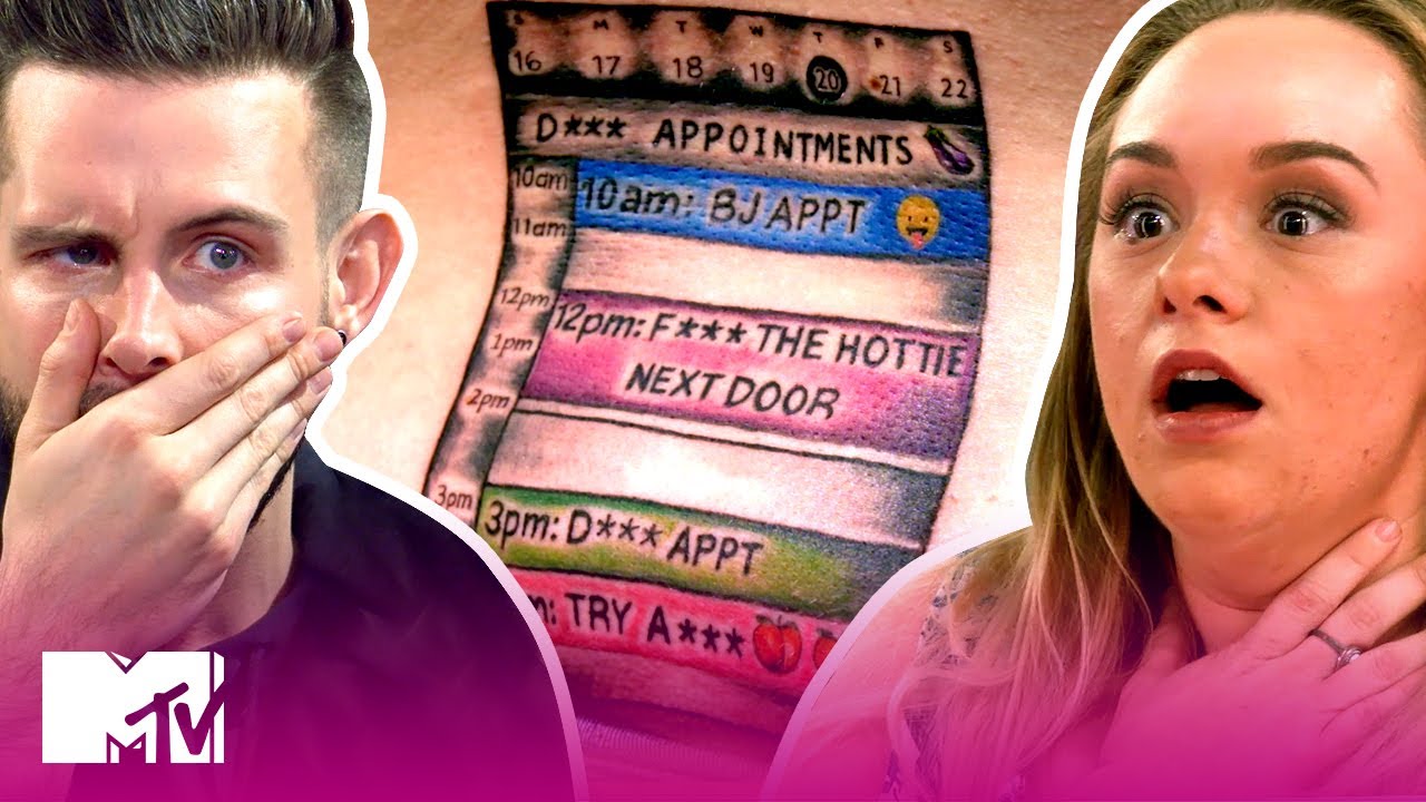 These BFFs EXPOSE Each Other&rsquo;s Secrets w/ GIANT Tattoos | How Far Is Tattoo Far? | MTV