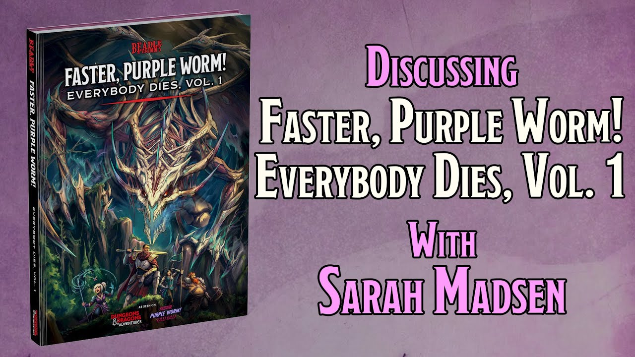 Discussing Faster, Purple Worm! Everybody Dies, Vol. 1 With Sarah Madsen