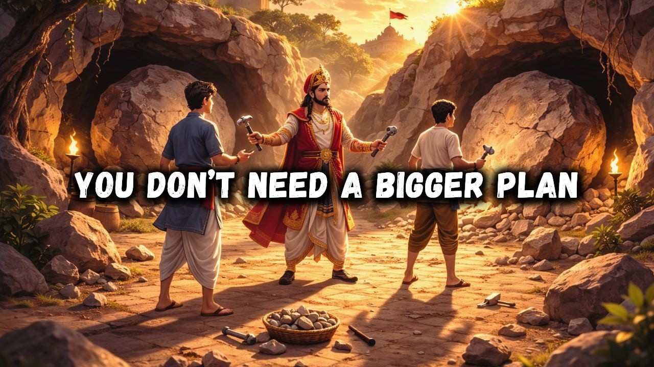 You Don’t Need a Bigger Plan — Start With This First | A Powerful Life Lesson Story