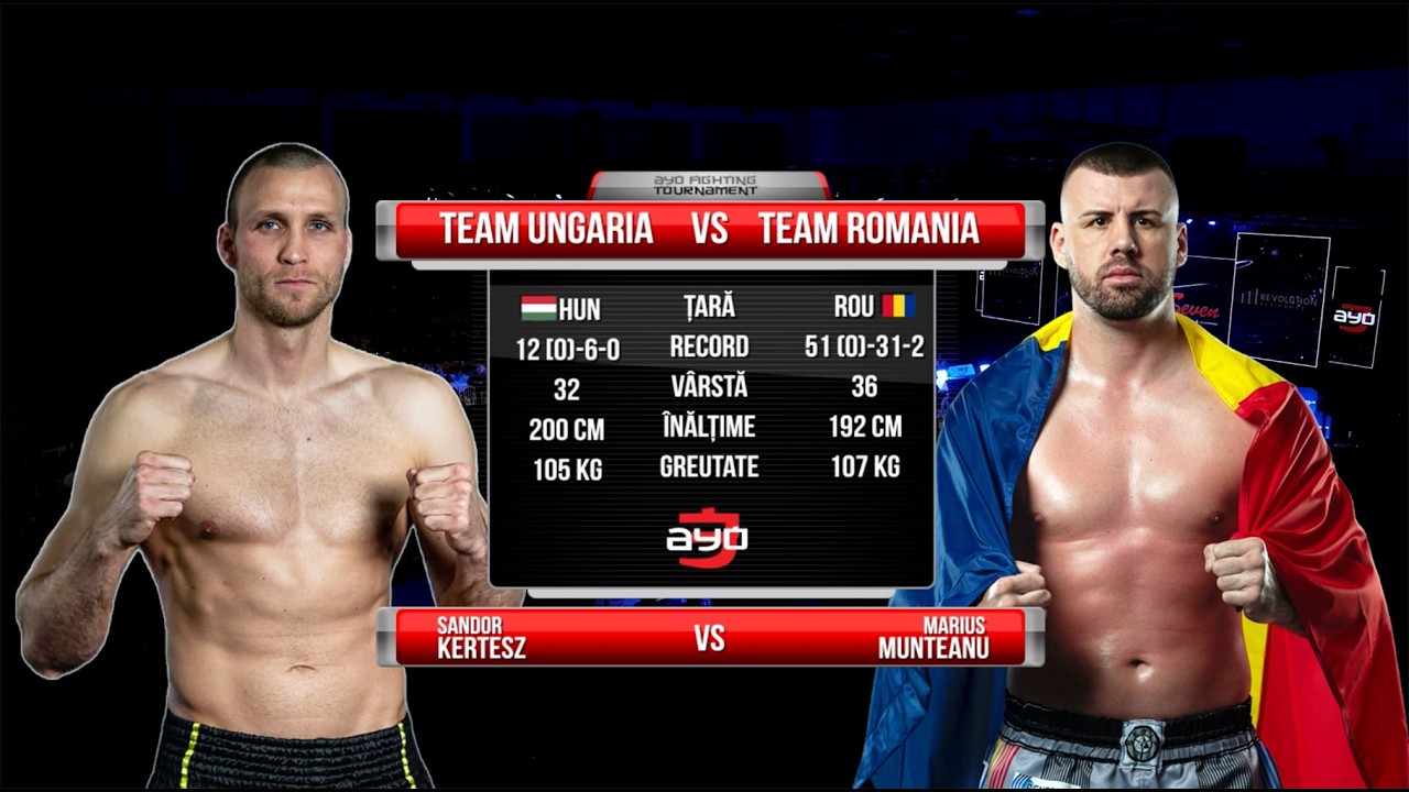 AYO3 Fighting Tournament - Sandor Kertesz VS Marius Munteanu