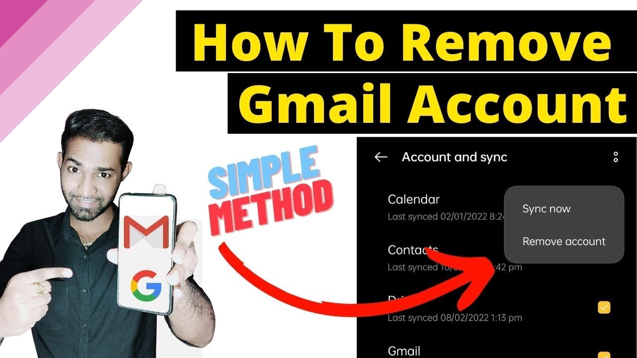How To Remove Gmail Account From Android Phone In Tamil | Delete Gmail Account