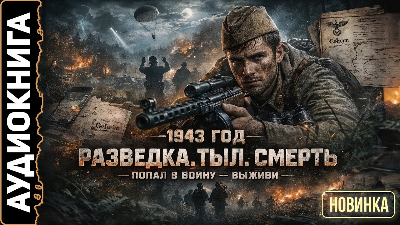 Аудио книга. 1943 год. Разведка. Тыл. Смерь.