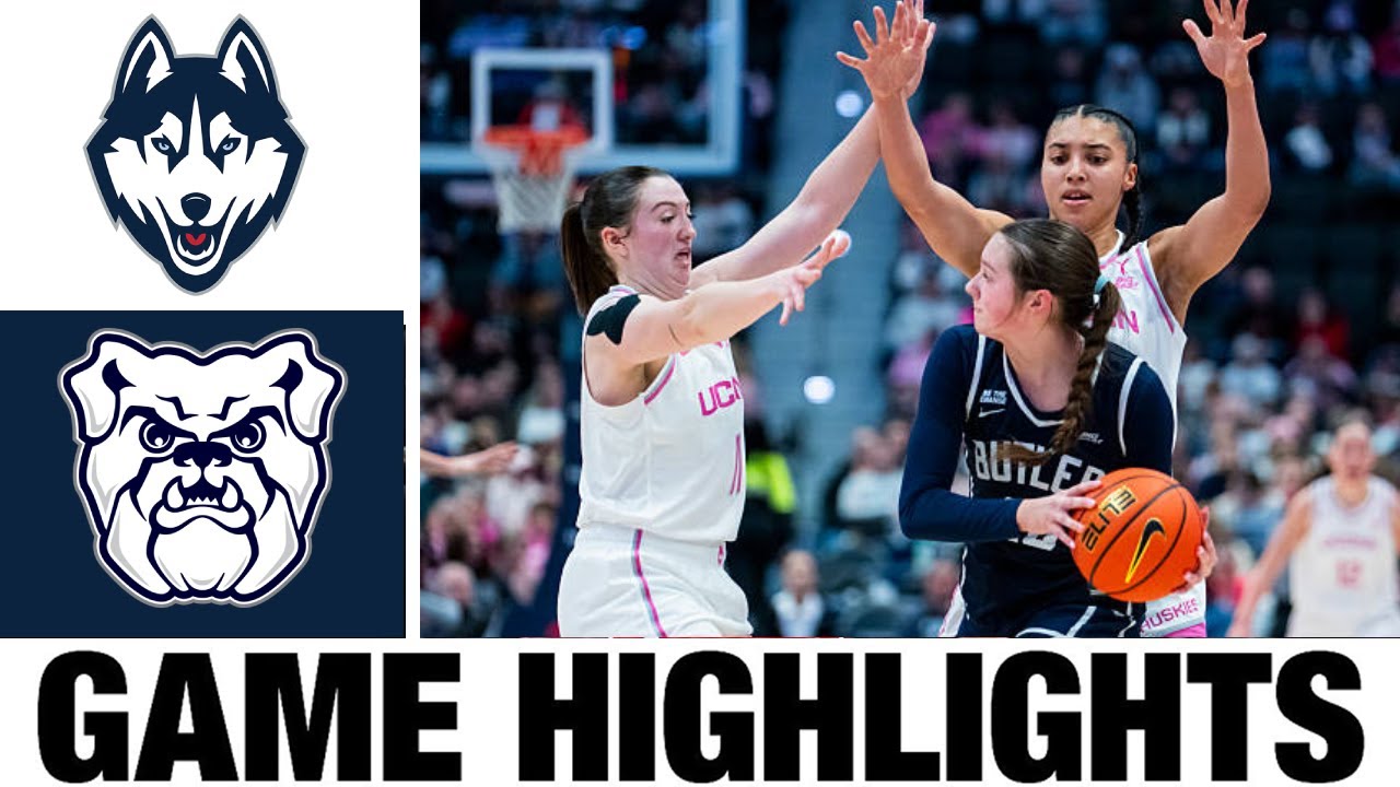 #1 UConn vs Butler Highlights | Women's Basketball | College Basketball 2026