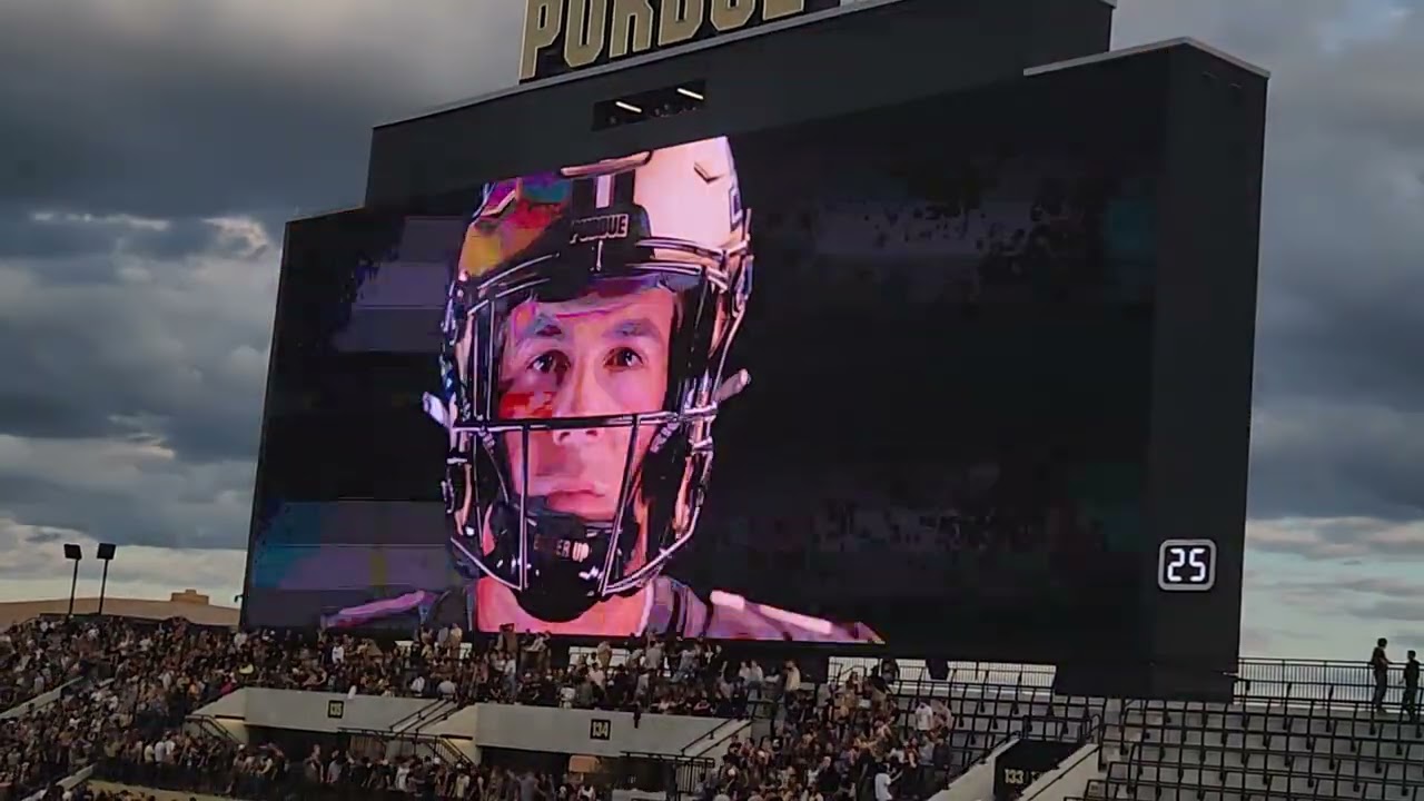 Purdue Football Field Entrance 2025